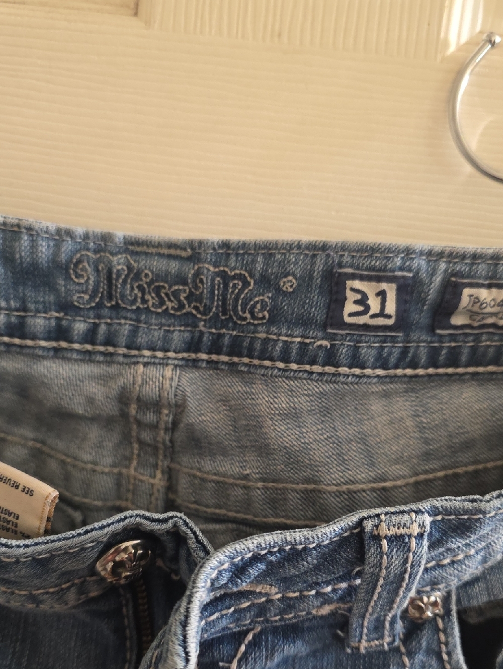 Miss Me Light Wash Cropped Boyfriend Jeans